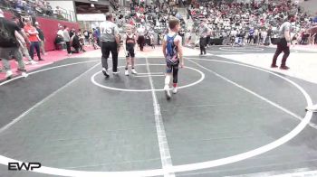 66 lbs Rr Rnd 2 - Lawson Delozier, Ada Youth Wrestling vs Deacon Salyer, Sperry Wrestling Club