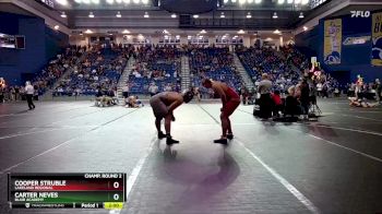 285 lbs Champ. Round 2 - Cooper Struble, Lakeland Regional vs Carter Neves, Blair Academy