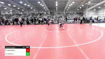 113 lbs Consi Of 32 #2 - Ryan Cominsky, FL vs Alexander Hyman, GA