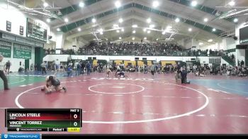 110 lbs Champ. Round 2 - Vincent Torrez, Meridian vs Lincoln Steele, Vale