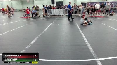 70 lbs Cons. Round 2 - Vitorio Pometko, Elite Wresling Academy vs Jaevin Torres, FishEyeWrestling