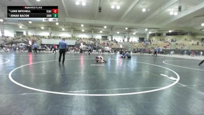 60 lbs Semifinal - Jonas Bacon, Grindhouse vs Luke Mitchell, Fairview Jackets Youth Wrestling