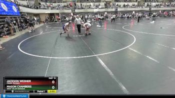 145 lbs Champ. Round 2 - Jackson Wesner, Crass Trained vs Mason Chambers, West Salem Bangor