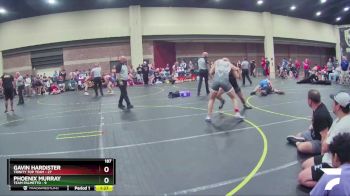 187 lbs Round 2 (6 Team) - Gavin Hardister, Trinity Top Team vs Phoenix Murray, Team Palmetto