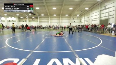 111 lbs Consi Of 4 - Kelsey Petit, Maine Trappers WC vs Annabelle Stamp, Tyngsborough