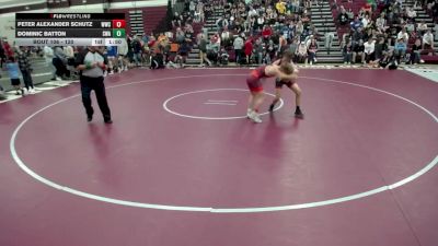 120 lbs Quarters - Peter Alexander Schutz, Wayzata Wrestling Club vs Dominic Batton, Summit Wrestling Academy