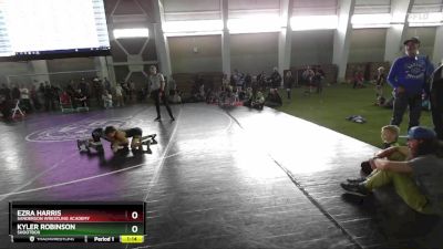 67 lbs Semifinal - Ezra Harris, Sanderson Wrestling Academy vs Kyler Robinson, Shootbox