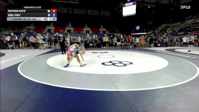 132 lbs Champ. Rd Of 128 - Nathan Katz, MA vs Eric Ivry, NY
