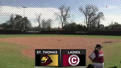 Replay: St. Thomas (TX) vs Centenary (LA) - DH | Feb 22 @ 12 PM