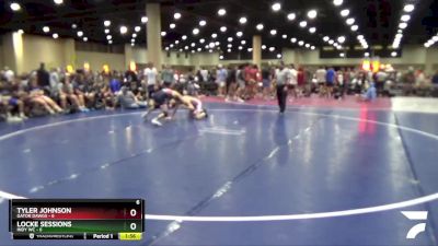 120 lbs Round 5 (6 Team) - Tyler Johnson, Gator Dawgs vs Locke Sessions, Indy WC