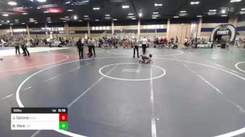 62 lbs Consi Of 8 #2 - Jayvin Corona, Blackcat WC vs Brandon Vaca, Live Training