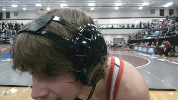 132 lbs 2nd Wrestleback (16 Team) - Kayden Merritt, Berrien County vs Lane Broome, Trion