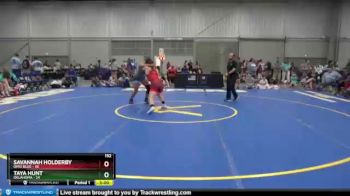 152 lbs Placement Matches (8 Team) - Savannah Holderby, Ohio Blue vs Taya Hunt, Oklahoma