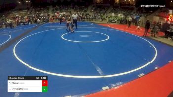 60 lbs Quarterfinal - Edward Shear, North Brevard vs Raegan Sylvester, Bixby Youth WC