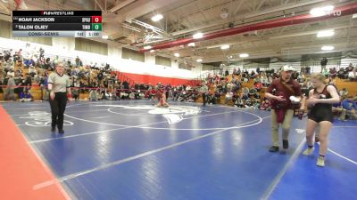 126 lbs Consolation - Noah Jackson, Spaulding vs Talon Oljey, Timberlane