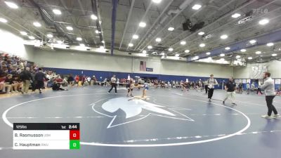 125 lbs Round Of 32 - Bruce Rasmusson, Southern Maine vs Caleb Hauptman, Roger Williams