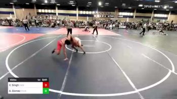 182 lbs Consi Of 16 #1 - Vikram Singh, Edge WC vs Arturo Gomez, Team Faith