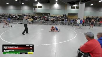 150 lbs Cons. Round 4 - Joe Novero, Nebraska vs Zac Turberville, CRWC