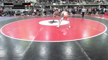 144 lbs Quarterfinal - Alex Sperry, Middlebury vs Kamel Dib, Lincoln