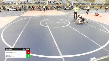 89 lbs Rr Rnd 1 - Aidan Olivas, Wesley WC vs Bronsen Kolb, Hugoton WC