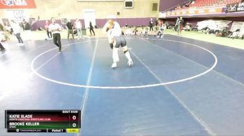 G159-169 lbs Round 1 - Katie Slade, North Montana Wrestling Club vs Brooke Keller, Utah