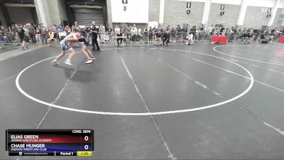 165 lbs Cons. Semi - Chase Munger, Hudson Wrestling Club vs Elias Green, Askren Wrestling Academy