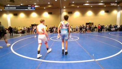 113 lbs Cons. Round 1 - Jake Simione, Maryland vs Alexander Jena, New Jersey