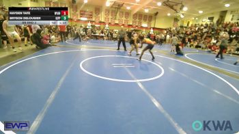 126 lbs Rr Rnd 3 - Hayden Tate, Wyandotte Youth Wrestling vs Bryson Delousier, KIPP TULSA