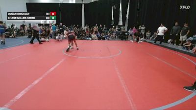 92 lbs Round 3 (6 Team) - Logan Brickley, Rebellion vs CHASE Miller-Smith, Ohio Gold Black