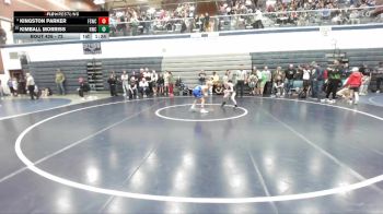 72 lbs Cons. Round 4 - Kimball Morriss, Hawk Wrestling Club vs Kingston Parker, Fighting Squirrels Wrestling Club