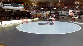 165 lbs Champ. Round 1 - Reyce Booe, Cherryvale Hs vs Archer Amrein, Hill City Hs