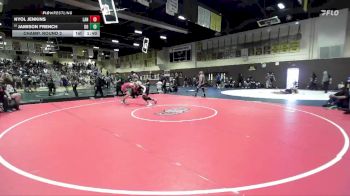 165 lbs Champ. Round 2 - Nyol Jenkins, Lancaster vs Jamison French, Del Oro