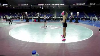 132 lbs Semifinal - Keira Lynch, Salem, NH vs Brielle Egan, Pelham