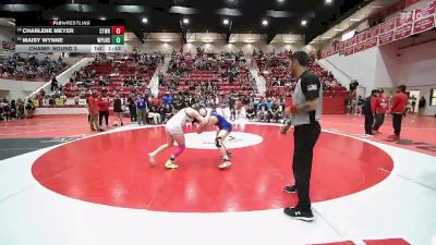 HS 130 lbs Champ. Round 2 - Maisy Wynne, Canyon West Plains vs Charlene Meyer, STILLWATER