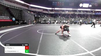 143 lbs Consi Of 8 #2 - James Emberton, Wilson Central vs Orlando McClain, Lion Wrestling Club