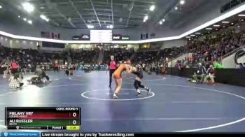 145 lbs Cons. Round 5 - Melany Vry, Colfax-Mingo vs Ali Russler, NH/TV