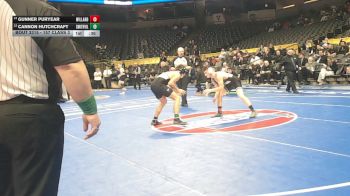 157 Class 3 lbs Cons. Round 3 - Gunner Puryear, Willard vs Cannon Hutchcraft, Smithville