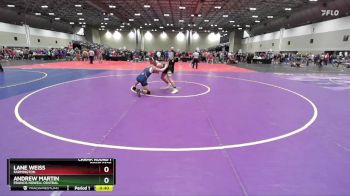 165A Champ. Round 1 - Andrew Martin, Francis Howell Central vs Lane Weiss, Farmington