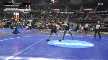 197 lbs Champ. Round 2 - Bryce McCloskey, Mount Union vs Cameron Butka, Wilkes