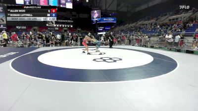 120 lbs Cons. Rd Of 16 - Allen Woo, IL vs Roman Luttrell, NM