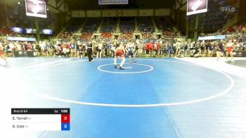 160 lbs Rnd Of 64 - Elijah Terrell, Wisconsin vs Gavin Cole, Pennsylvania