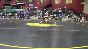 165 lbs Quarterfinal - Alexander Couto, Life University vs Riley Brewer, Andrew College