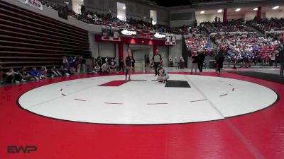 102 lbs Semifinal - Millie Rumsey, Pawhuska High School Girls vs Lyla Perry, Shawnee High School Girls