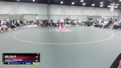 170 lbs Round 2 (8 Team) - Jael Miller, Pennsylvania vs Camilla Granado, California Red