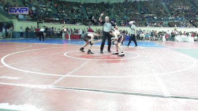 120 lbs Round Of 64 - Grayson Milligan, Perry Wrestling Club vs Clay Newby, Ardmore Junior High