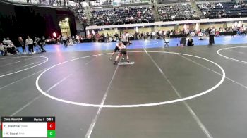 5th - 6th grade - 92 Cons. Round 4 - Cole Panther, Iowa vs Kyper Graaf, Sebolt Wrestling Academy