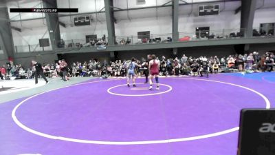 16U Girls FS - 120 lbs Champ. Round 2 - Nevaeh Taylor, WA vs Isabela Alvarez, WA