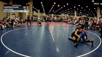 132 lbs Round 4 (6 Team) - Aden Cortez, PWC vs Shantorian Walker, Mississippi WC