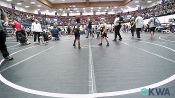 Semifinal - Kash Harrison, Tecumseh Youth Wrestling vs Sage Kpiele Poda, Noble Takedown Club