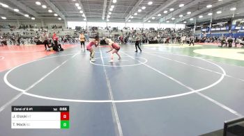 132 lbs Consi Of 8 #1 - Jillian Glaski, VT vs Tiyanna Mack, SC